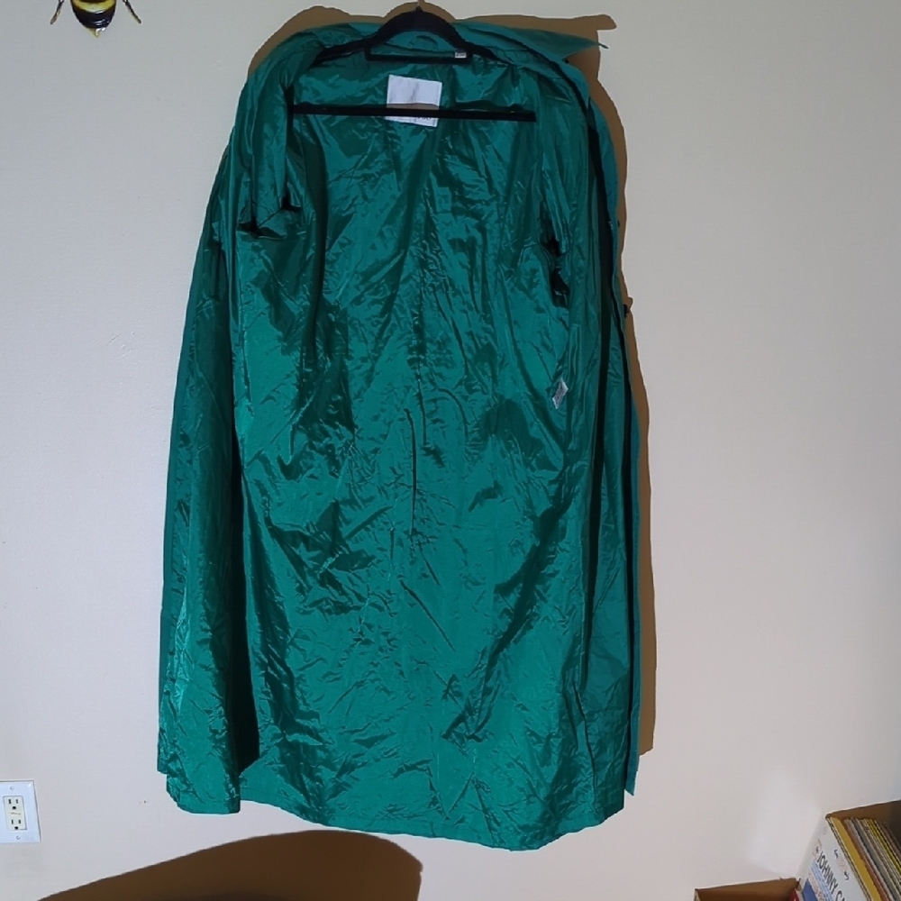 Vintage London Fog Emerald Trench Coat - Picture 4 of 11